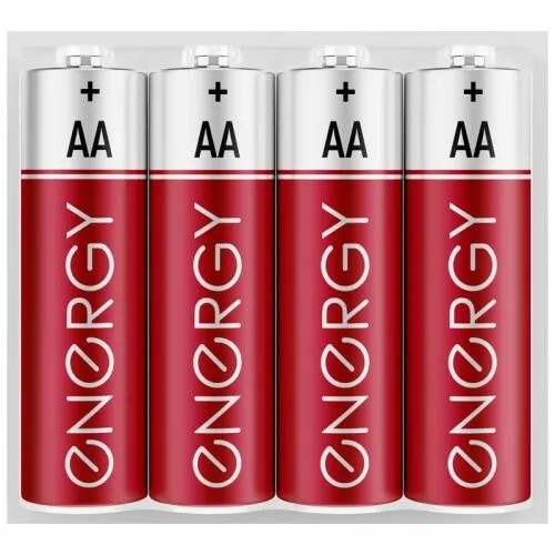 Батарейка солевая Energy R6/4S (AА) 4шт Цена за упаковку!