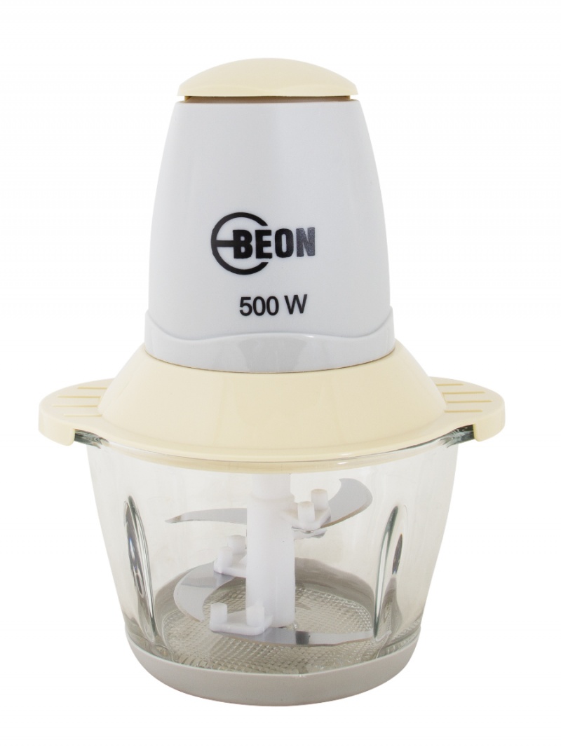 Измельчитель BEON BN-2703 чаша СТЕКЛО 1.2л, 500Вт, 4 лезвия