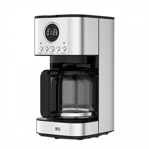 Капельная кофеварка BQ CM1007 Стальной-черный