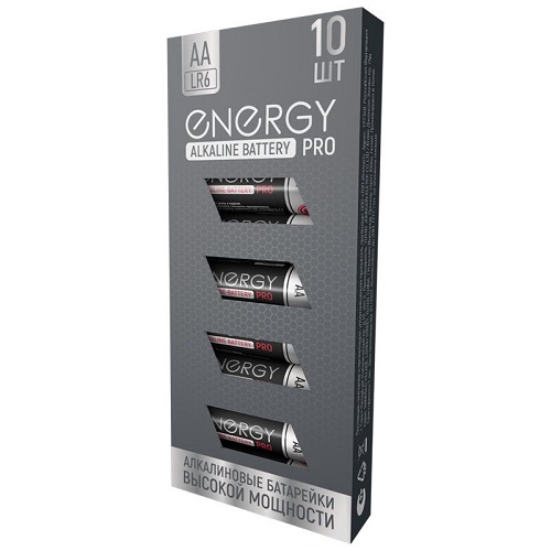 Батарейка алкалиновая Energy Pro LR6/10К (АА) 10шт. Цена за упаковку!