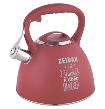 Чайник ZEIDAN Z-4423 3л, с логотипом, красный